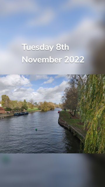 Tuesday 8th November 2022